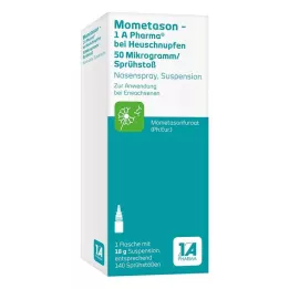 MOMETASON 1A Phar.b. Siena drudzis 50 μg/izsmidzināšana 140, 18 g
