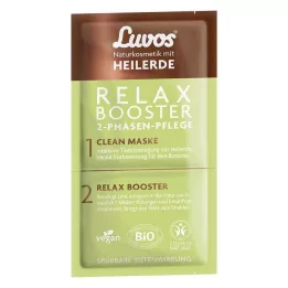 LUVOS Ārstnieciskā māla relaksācijas pastiprinātājs&Clean Mask 2+7,5 ml, 1 P