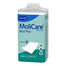 MOLICARE Premium gultas paklājiņš 5 pilieni 40x60 cm, 30 gab