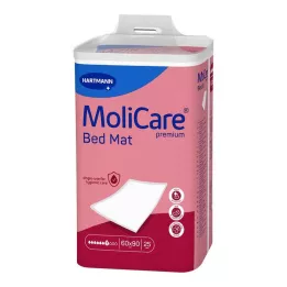MOLICARE Premium gultas paklājiņš 7 Drops 60x90 cm, 25 gab