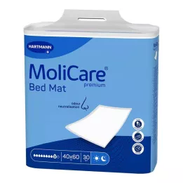 MOLICARE Premium gultas paklājiņš 9 pilieni 40x60 cm, 30 gab