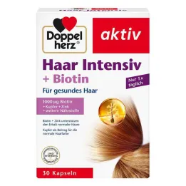 Doppelherz Hair Intensive + Biotīna kapsulas, 30 gab