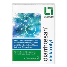DIARRHOESAN elektrolīts Plv.z.Her.e.Lsg.z.Ieplūde, 10 gab