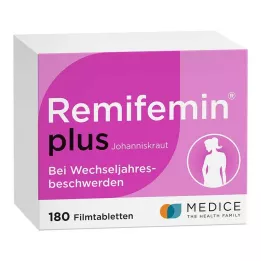REMIFEMIN plus asinszāles apvalkotās tabletes, 180 gab