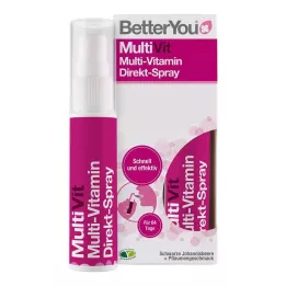 BETTERYOU MultiVit tiešais aerosols, 25 ml