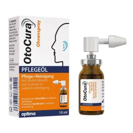 OtoCura® ausu izsmidzināmā kopšanas eļļa, 10 ml