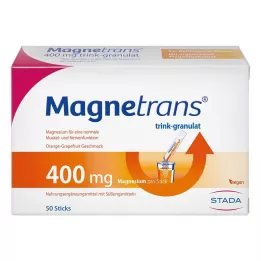 MAGNETRANS 400 mg dzeramās granulas, 50X5,5 g