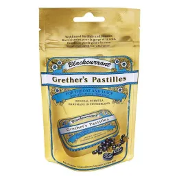 Grethers upeņu zelta cukuru saturošas pastilas, maisiņa uzpilde (100 g)