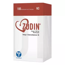 ZODIN Omega-3 1000 mg mīkstās kapsulas, 100 gab
