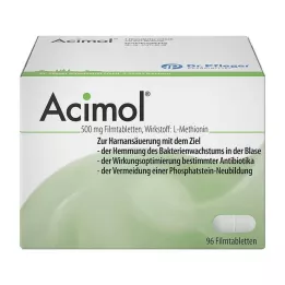 ACIMOL 500 mg apvalkotās tabletes, 96 gab