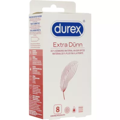 DUREX īpaši plāni prezervatīvi, 8 gab