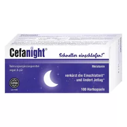 CEFANIGHT Cietās kapsulas, 100 gab