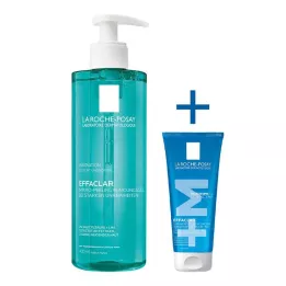 ROCHE-POSAY Effaclar Micro-Peling tīrīšanas želeja, 400 ml