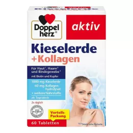 DOPPELHERZ Silīcija+kolagēna tabletes, 60 gab