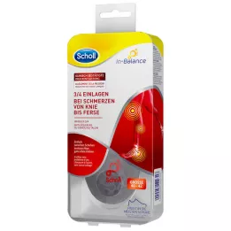 SCHOLL 3/4 zolītes papēžu un ceļgalu sāpēm 40-42, 1X2 gab