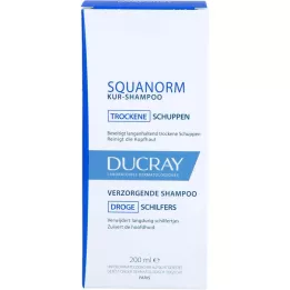 DUCRAY SQUANORM šampūns sausai blaugznu ārstēšanai, 200 ml