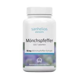 SANHELIOS Mūku pipari 10 mg tabletes, 300 gab