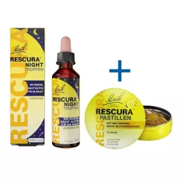BACHBLÜTEN Original Rescura Night Drops bez spirta, 20 ml