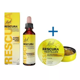 BACHBLÜTEN Original Rescura Drops bez spirta, 20 ml