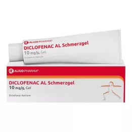 DICLOFENAC AL Pretsāpju želeja 10 mg/g, 50 g