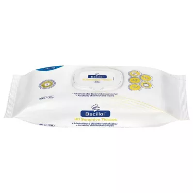 BACILLOL 30 Sensitive Tissues Flow-Pack, 40 gab