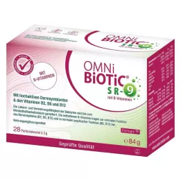 OMNI BiOTiC SR-9 ar B vitamīnu paciņas pa 3g, 28X3g