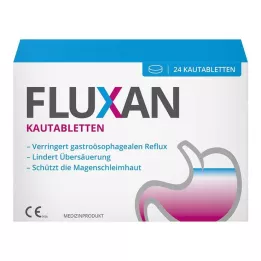 FLUXAN Košļājamās tabletes, 24 gab