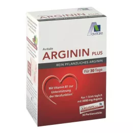 ARGININ PLUS Vitamīns B1+B6+B12+Folskābes nūjiņas, 30x5,9 g