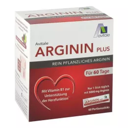 ARGININ PLUS Vitamīns B1+B6+B12+Folskābes nūjiņas, 60x5,9 g