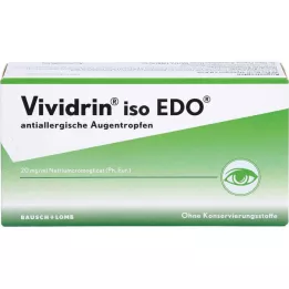 VIVIDRIN iso EDO pretalerģiski acu pilieni, 30X0,5 ml