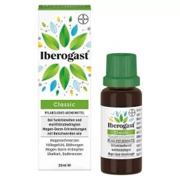 IBEROGAST Klasisks iekšķīgi lietojams šķidrums, 20 ml
