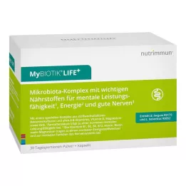 MYBIOTIK LIFE+ Kombinētais iepakojums 30x1,5 g Plv.+60 Kaps., 1 gab
