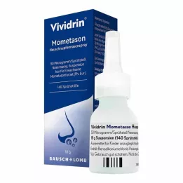 VIVIDRIN Mometasona siena drudža aerosols 50μg/izsmidzinājums 140SprSt., 18 g