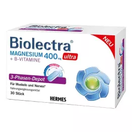 BIOLECTRA Magnijs 400 mg ultra 3-fāžu depo, 30 gab