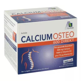 CALCIUM OSTEO 600 Direct Portion Sticks, 120 gab