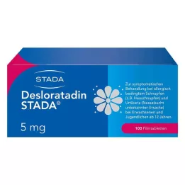 DESLORATADIN STADA 5 mg apvalkotās tabletes, 100 gab