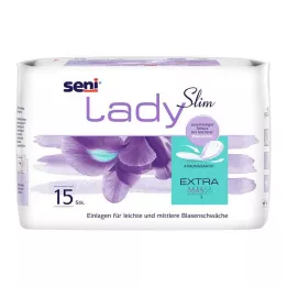 SENI Lady Slim nesaturēšanas paliktnis papildus, 15 gab
