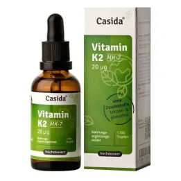 K2 vitamīna pilieni MK7 vegan, 50 ml
