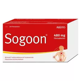 SOGOON 480 mg apvalkotās tabletes, 200 gab