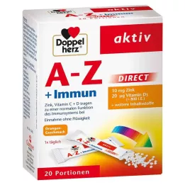 DOPPELHERZ A-Z+Immun DIRECT Granulas, 20 gab