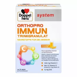 DOPPELHERZ Orthopro Immun Drinking Granules System, 30 gab