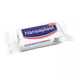 HANSAPLAST elastīga fiksācijas lente krepēta 8 cmx4 m, 1 gab