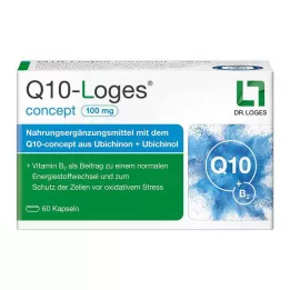 Q10-LOGES koncepts 100 mg kapsulas, 60 gab