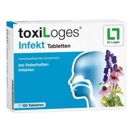 toxiLoges® Infekcijas tabletes, 120 gab