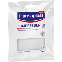 HANSAPLAST Kompreses sterilas 10x10 cm, 5X2 gab