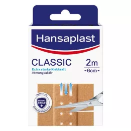 HANSAPLAST Klasiskais apmetums 6 cmx2 m, 1 gab