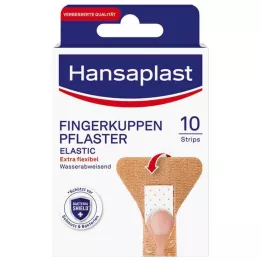 HANSAPLAST Elastīgās pirkstu galu apmetuma sloksnes, 10 gab