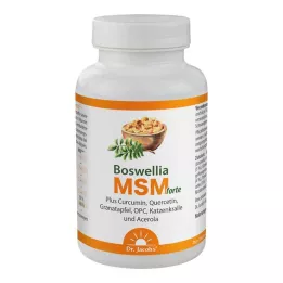 BOSWELLIA MSM forte Dr.Jacobs tabletes, 90 gab