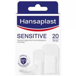 HANSAPLAST Sensitive ģipša hipoalerģiskas sloksnes, 20 gab
