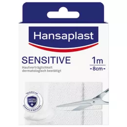 HANSAPLAST Jutīgais apmetums hipoalerģisks 8 cm x 1 m, 1 gab